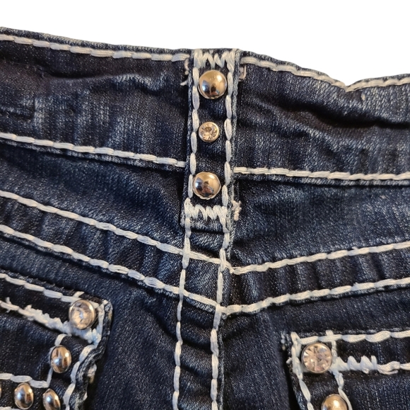 LA Idol mid-rise jeans W35 L34 - Picture 3 of 9